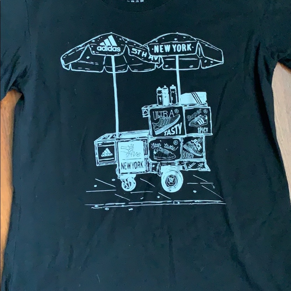 Rare Adidas Food truck T shirt